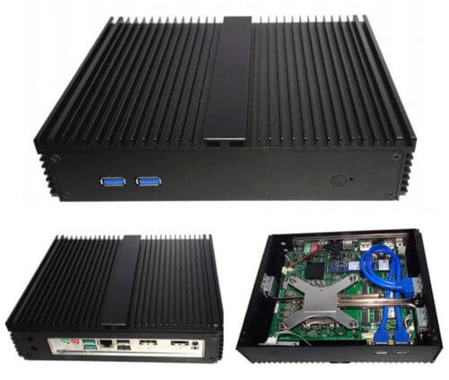 Fanless mini PC with Intel CPU 12th generation